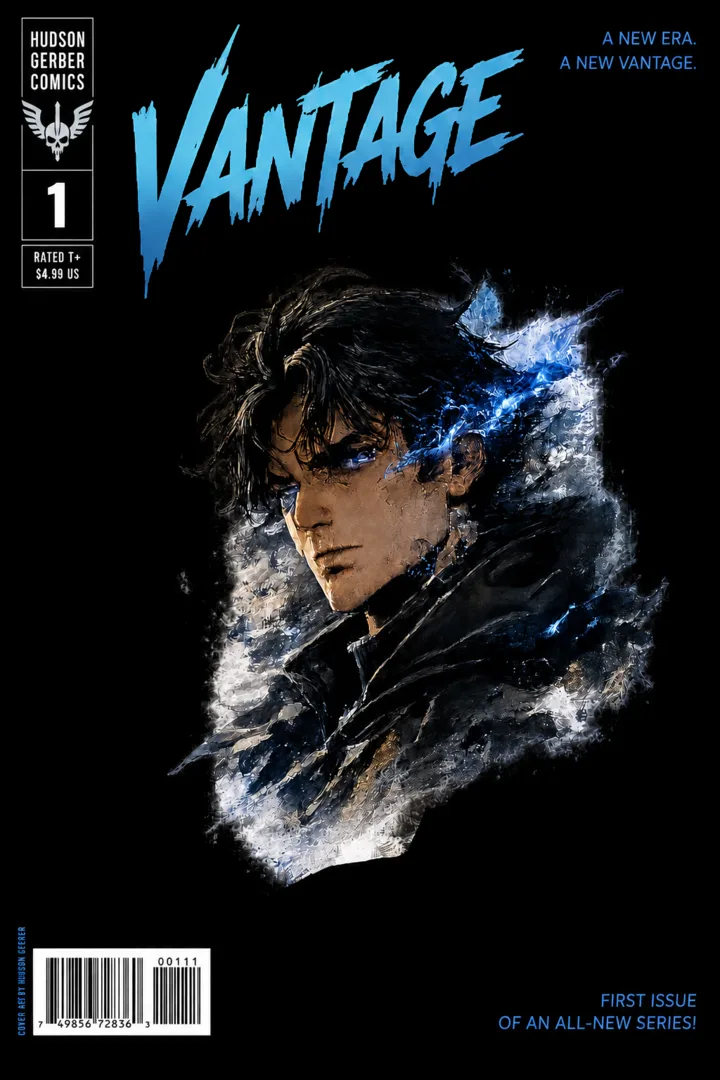 Vantage comic page